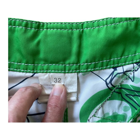 1990s Quicksilver board shorts graffiti print Size 32 - Picture 5 of 8